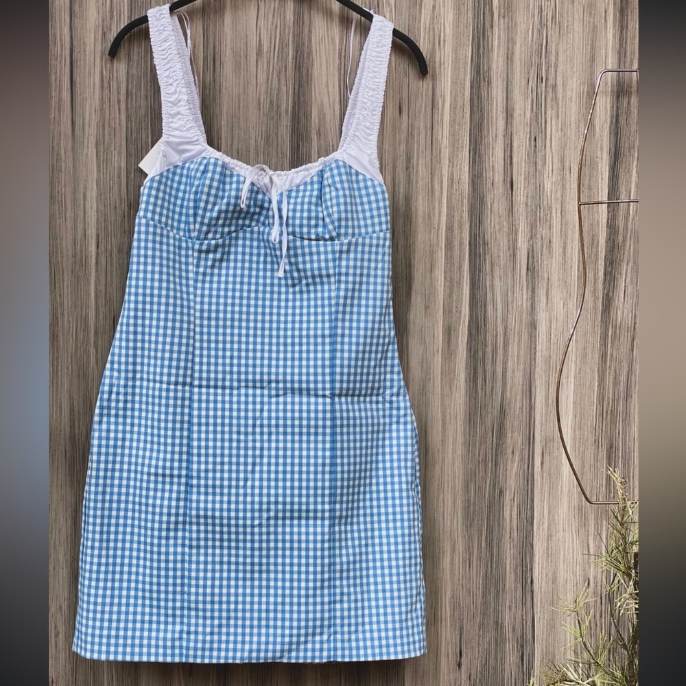 Size Medium | Zara | Combination Gingham Dress